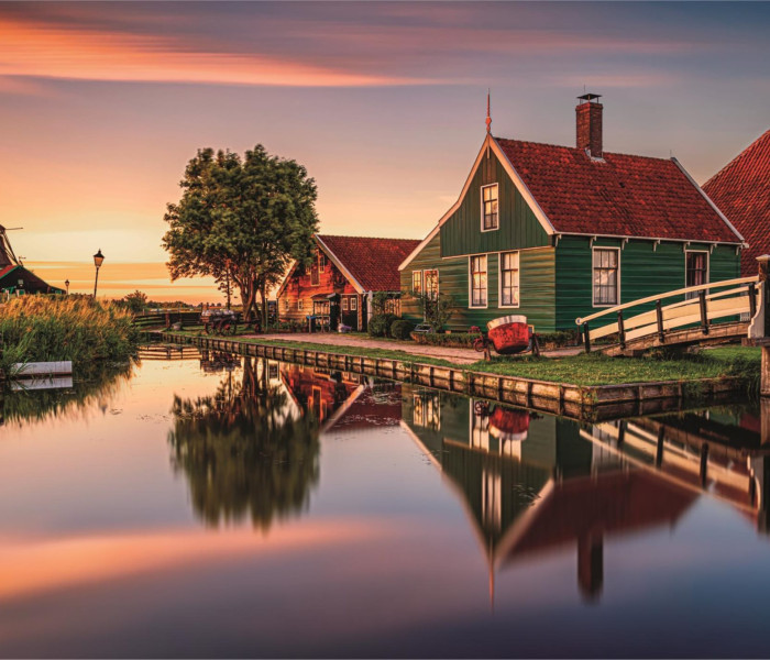 Puzzle - Clementoni - Wioska Zaanse Schans