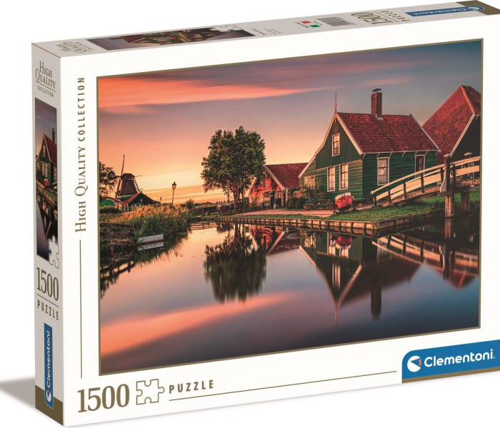 Puzzle - Clementoni - Wioska Zaanse Schans