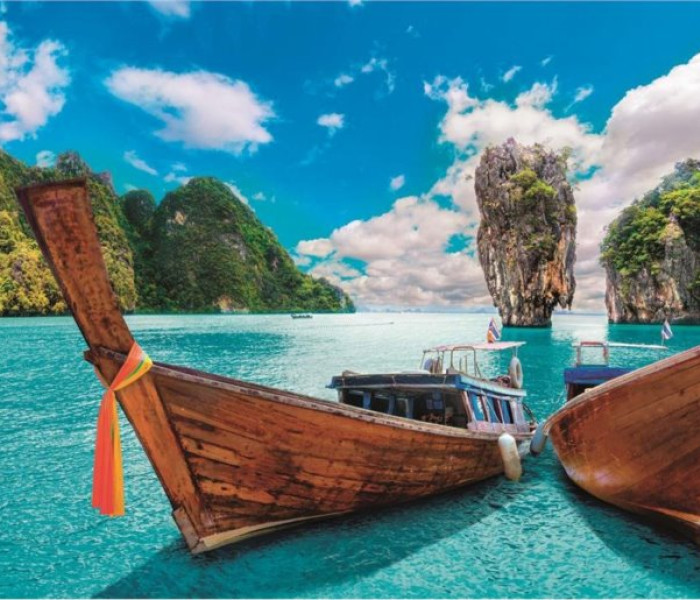 Puzzle - Clementoni - Zatoka wyspy Phuket - Puzzle Panoramiczne