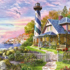 Puzzle - Educa - Latarnia morska Rock Bay