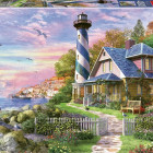 Puzzle - Educa - Latarnia morska Rock Bay