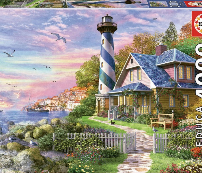 Puzzle - Educa - Latarnia morska Rock Bay