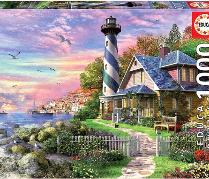 Puzzle - Educa - Latarnia morska Rock Bay