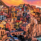 Puzzle - Educa - Manarola, Cinque Terre, Włochy - XXL Puzzle