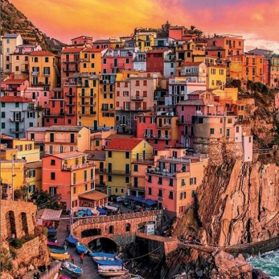 Manarola, Cinque Terre, Włochy - XXL Puzzle