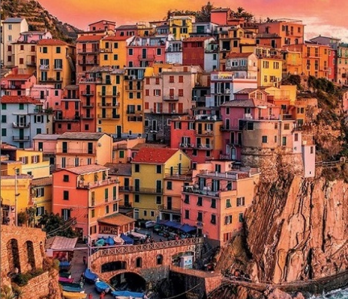 Puzzle - Educa - Manarola, Cinque Terre, Włochy - XXL Puzzle