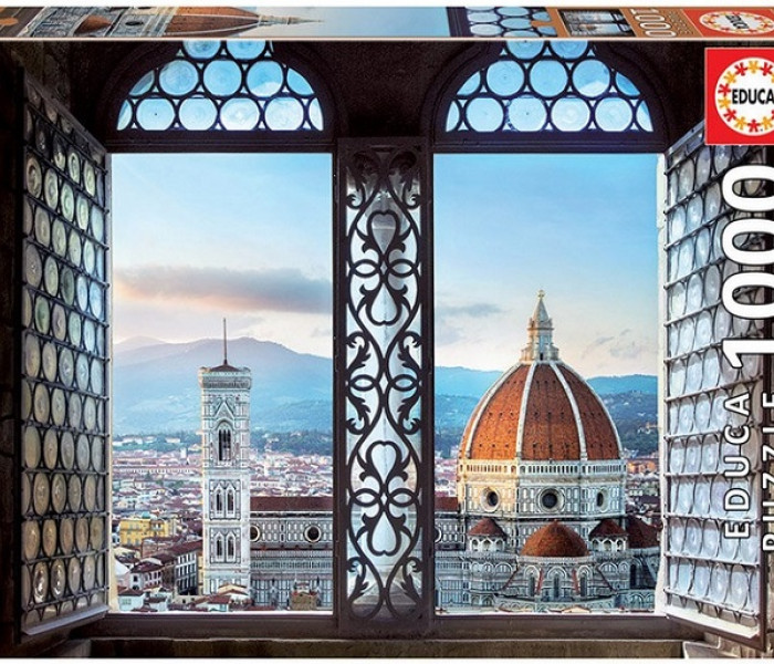 Puzzle - Educa - Widok na Florencję