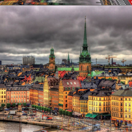 Widok na Sztokholm, Szwecja