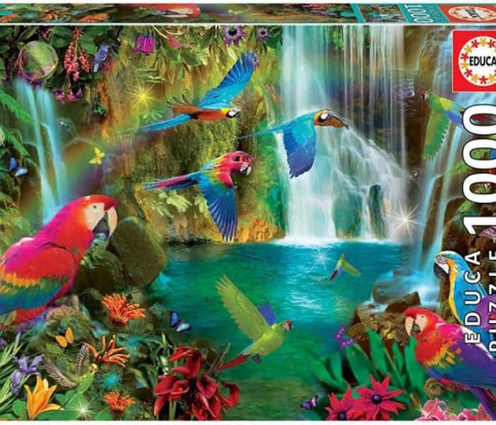 Puzzle - Educa - Papugi tropikalne