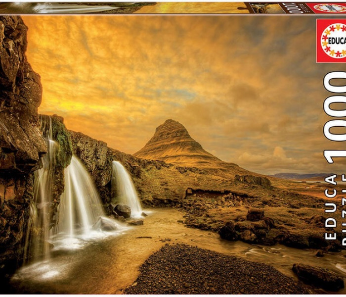 Puzzle - Educa - Wodospad Kirkjufellsfoss, Islandia