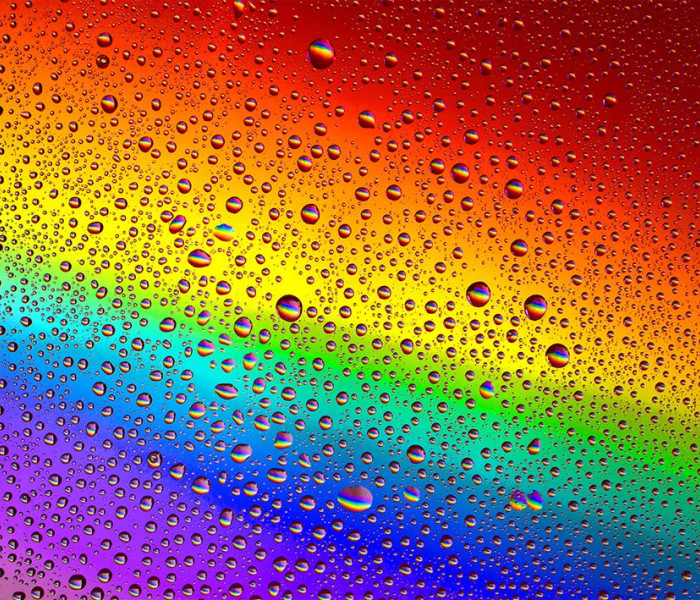 Puzzle - Enjoy - Tęczowe krople