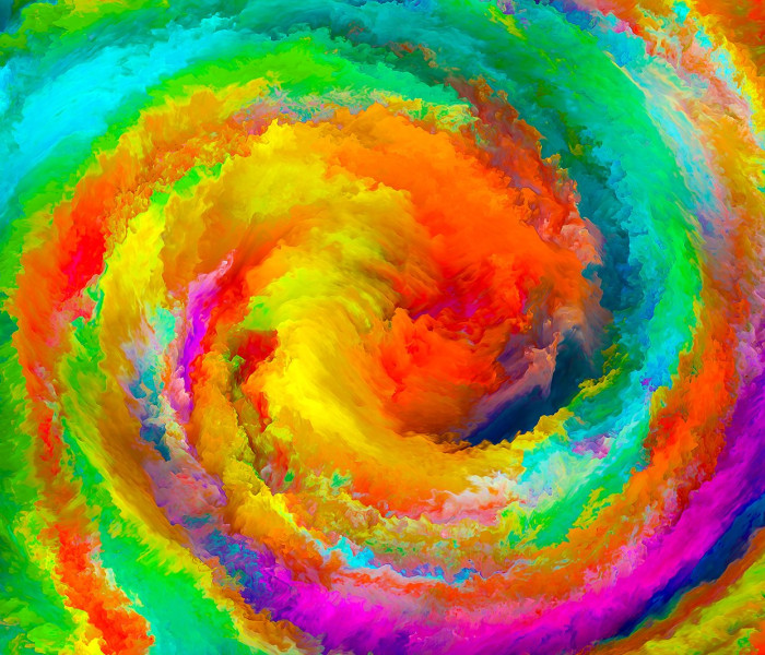 Puzzle - Enjoy - Spirala kolorów