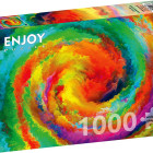 Puzzle - Enjoy - Spirala kolorów