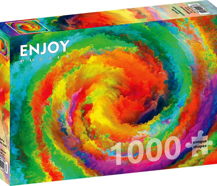 Puzzle - Enjoy - Spirala kolorów