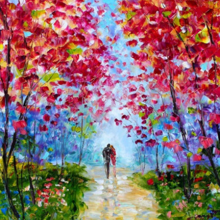 Spacer po wiosennych kwiatach