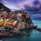 Puzzle - Enjoy - Manarola o zmierzchu
