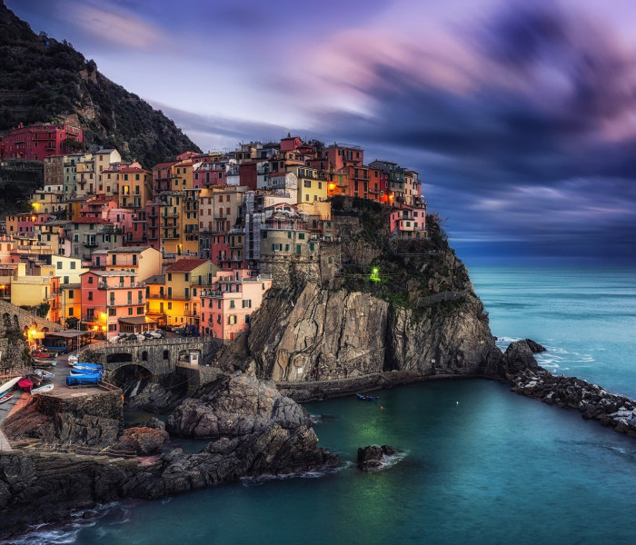 Puzzle - Enjoy - Manarola o zmierzchu