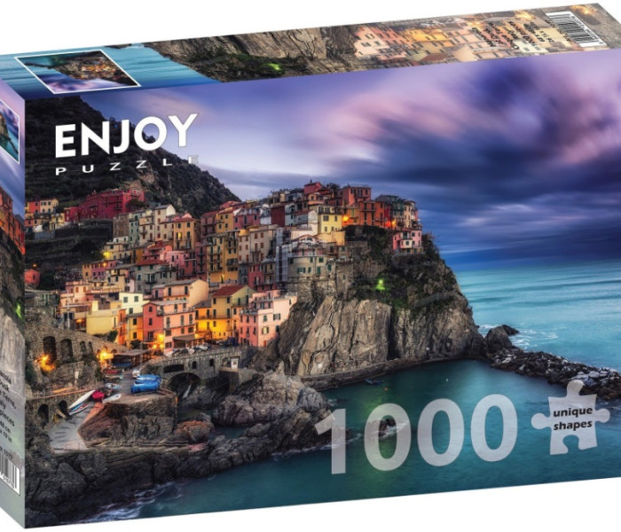 Puzzle - Enjoy - Manarola o zmierzchu
