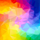 Puzzle - Enjoy - Wielokątna kolorowa spirala