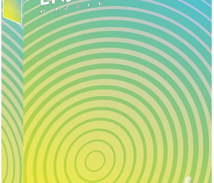 Puzzle - Enjoy - Żółte i niebieskie kółka