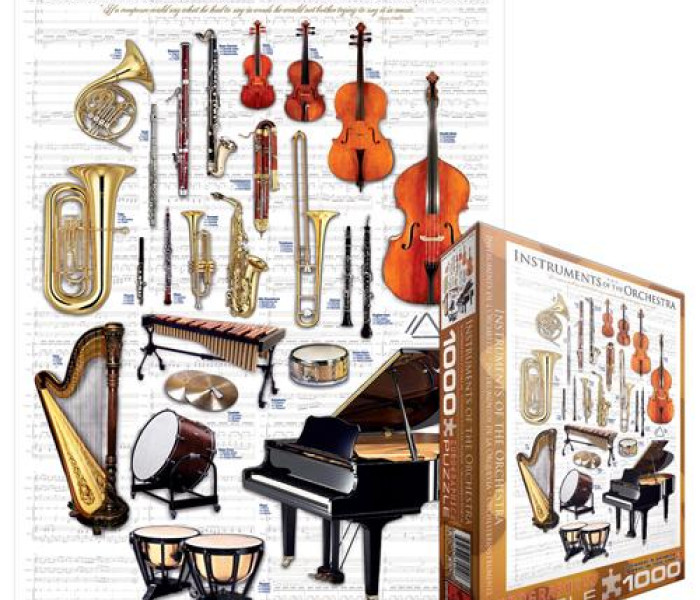 Puzzle - Eurographics - Instrumenty muzyczne