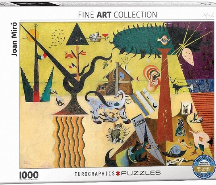Puzzle - Eurographics - Joan Miro - Pole uprawne