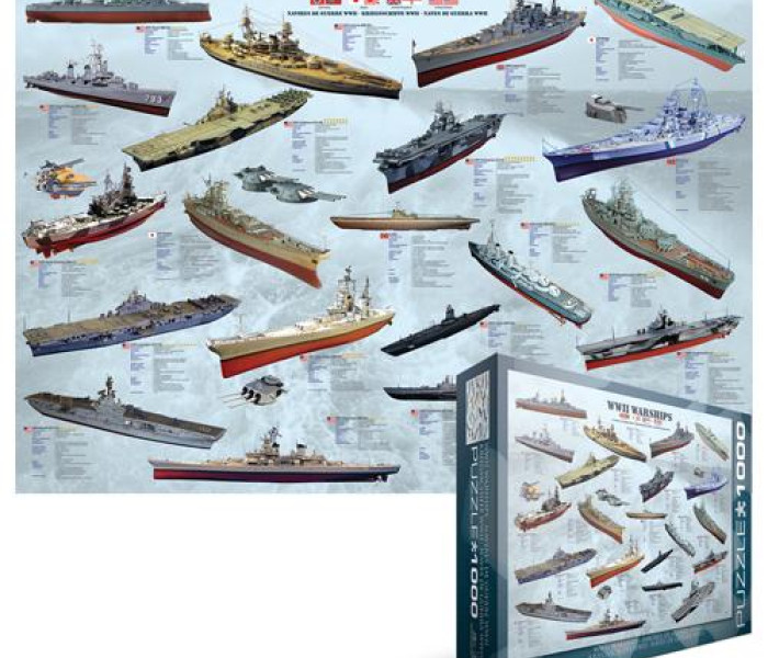 Puzzle - Eurographics - Okręty wojenne