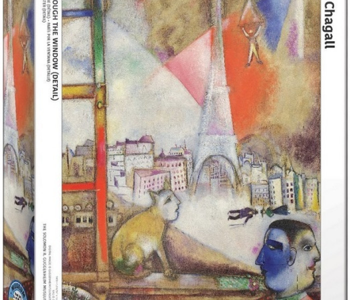 Puzzle - Eurographics - Widok na Paryż z okna