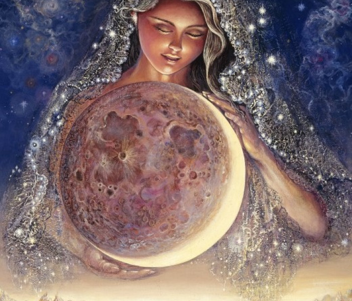 Puzzle - Grafika - Bogini księżyca