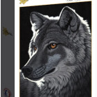 Puzzle - Grafika - Nocny wilk