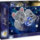 Puzzle - Grafika - Tygrys i kula ziemska