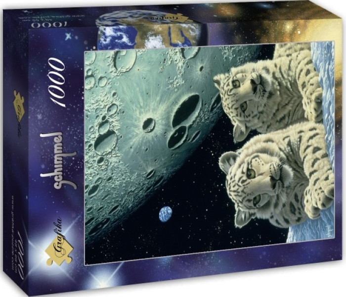 Puzzle - Grafika - Pantery śnieżne