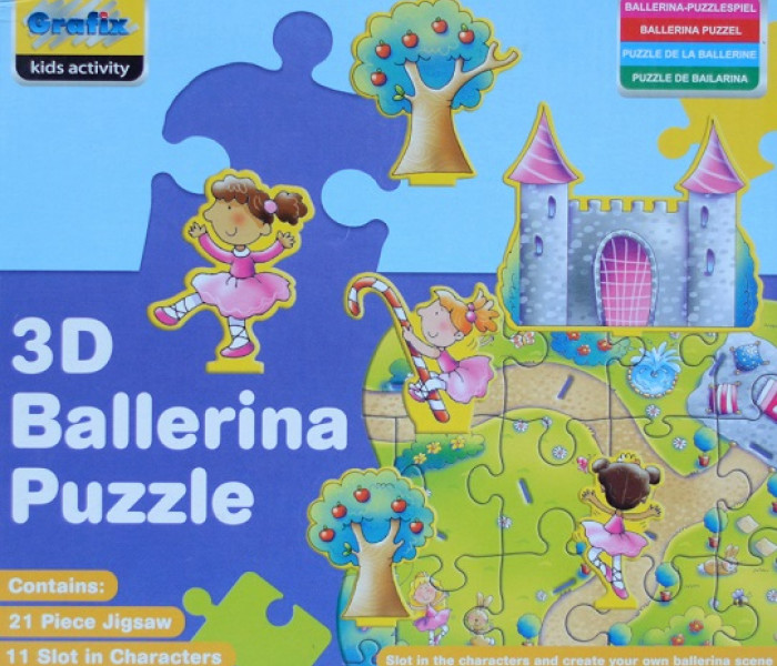 Puzzle - Grafix - Baletnica - 3D PuzzleI