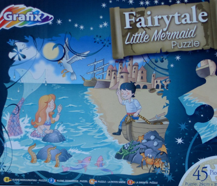 Puzzle - Grafix - Mała syrenka