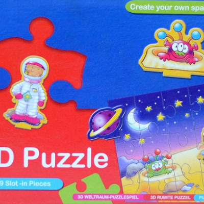 Zagubieni w kosmosie - 3D Puzzle