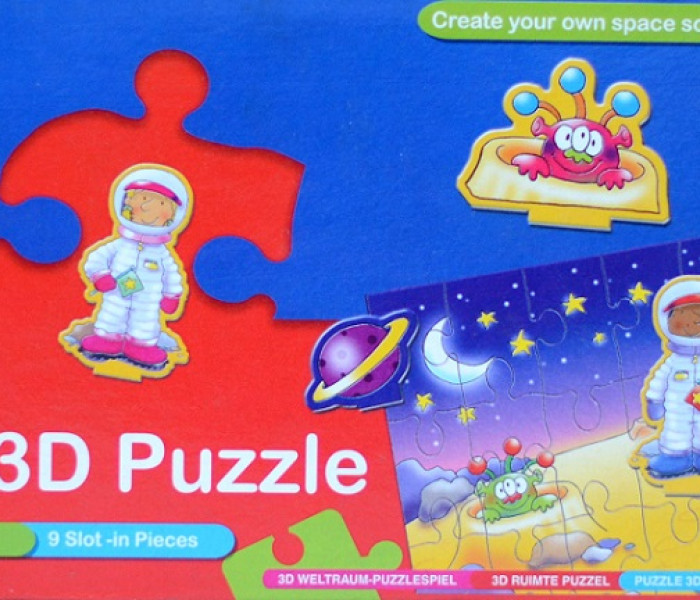 Puzzle - Grafix - Zagubieni w kosmosie - 3D Puzzle