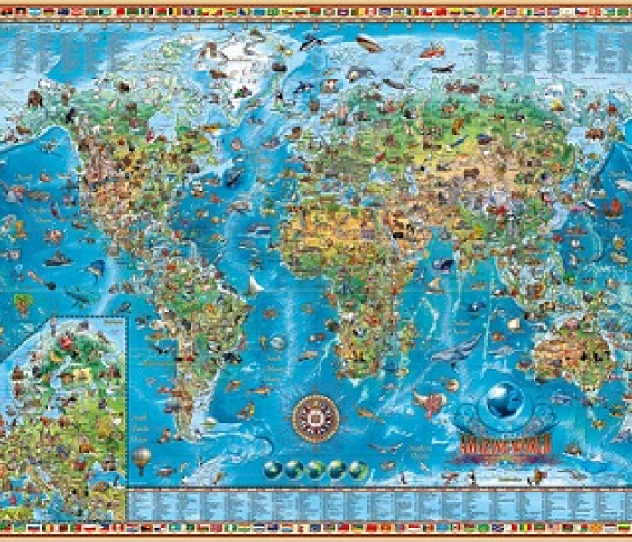 Puzzle - Heye - Wspaniały świat