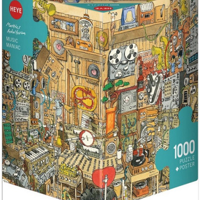 Muzyczny maniak - Triangular puzzle