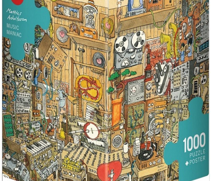 Puzzle - Heye - Muzyczny maniak - Triangular puzzle