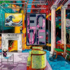 Puzzle - Heye - Pokój z obrazem morskich fal