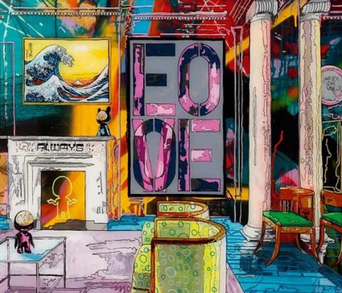 Puzzle - Heye - Pokój z obrazem morskich fal