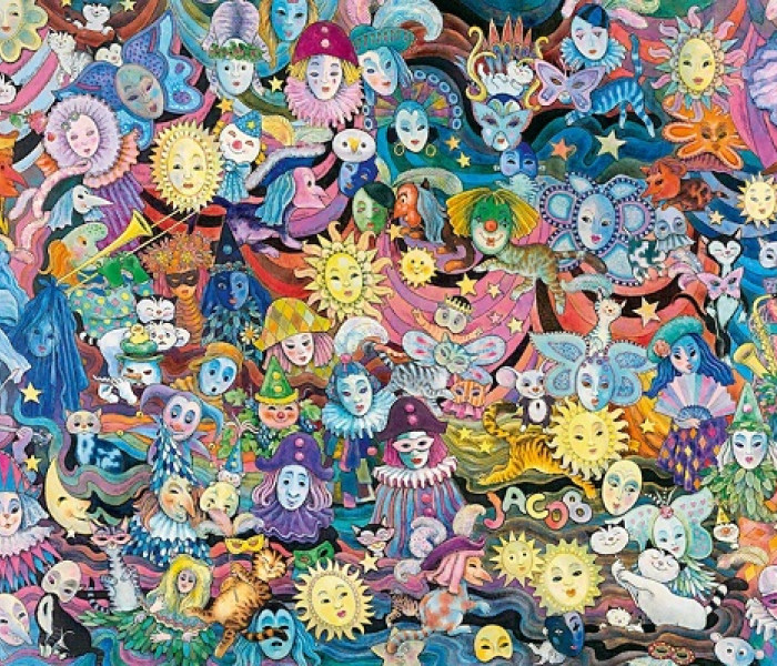 Puzzle - Heye - Maski - Triangular Puzzle