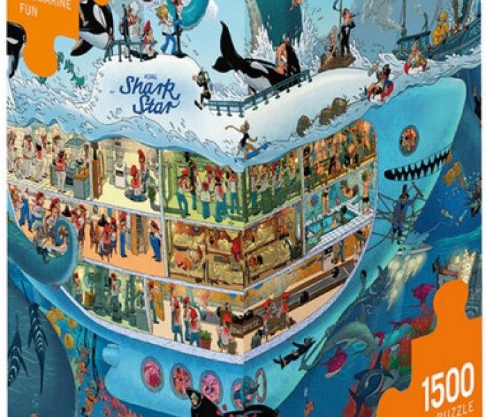 Puzzle - Heye - Podwodna zabawa - Triangular puzzle