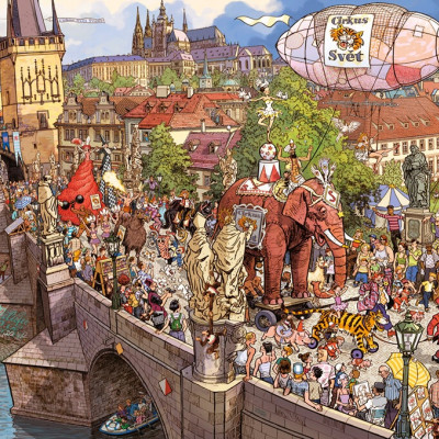 Festiwal uliczny - Triangular puzzle