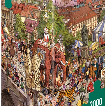 Festiwal uliczny - Triangular puzzle