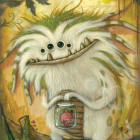 Puzzle - Heye - Wegetariański potwór