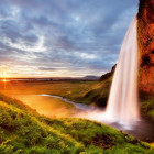 Puzzle - Heye - Wodospad Seljalandsfoss