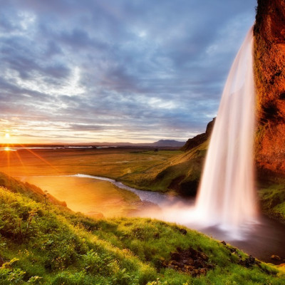 Wodospad Seljalandsfoss