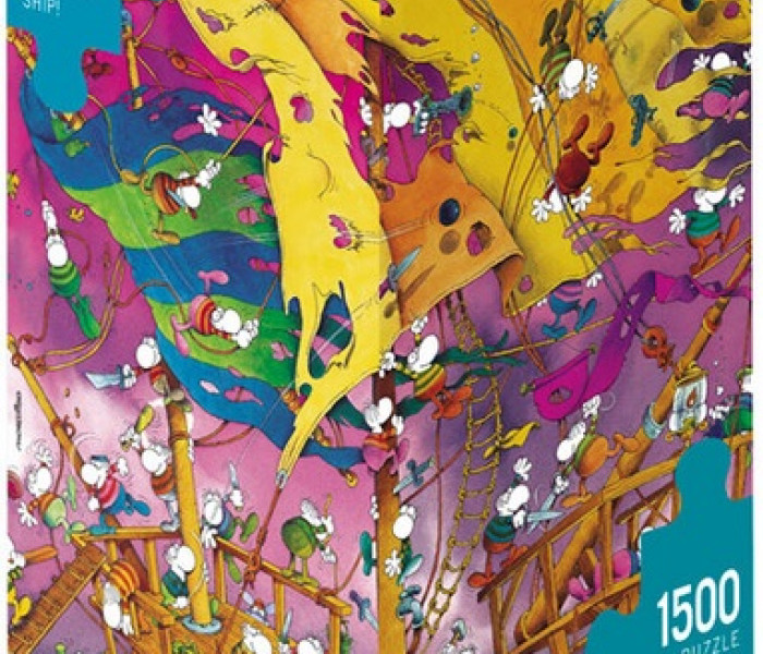 Puzzle - Heye - Łódź ratunkowa - Triangular puzzle