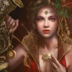 Puzzle - Heye - Złote ozdoby